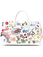 Anya Hindmarch 'ebury Maxi Patch' Tote, Women's, White