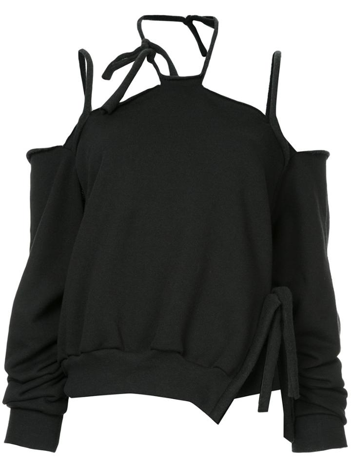 Ottolinger Halter Sweatshirt - Black