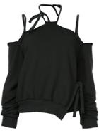 Ottolinger Halter Sweatshirt - Black
