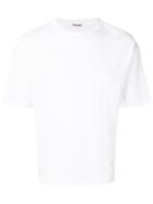 Camoshita United Arrows Chest Pocket T-shirt - White