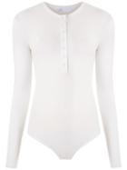 Nk Aurea Ribbed Bodysuit - White