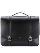Saint Laurent Schoolbag Backpack In Smooth Calfskin - Black
