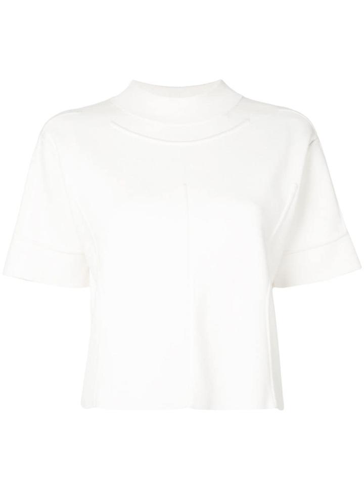 Proenza Schouler Cropped T-shirt - White