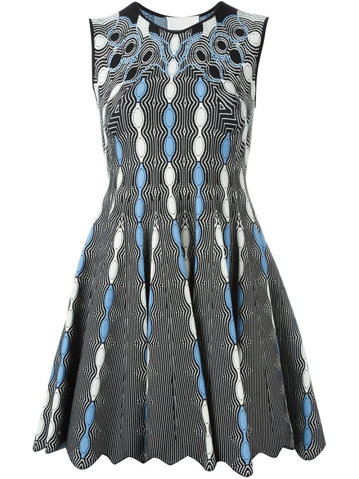 Peter Pilotto Jacquard Knit Flareddress