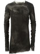 Lost & Found Ria Dunn Distressed Long Sleeve T-shirt