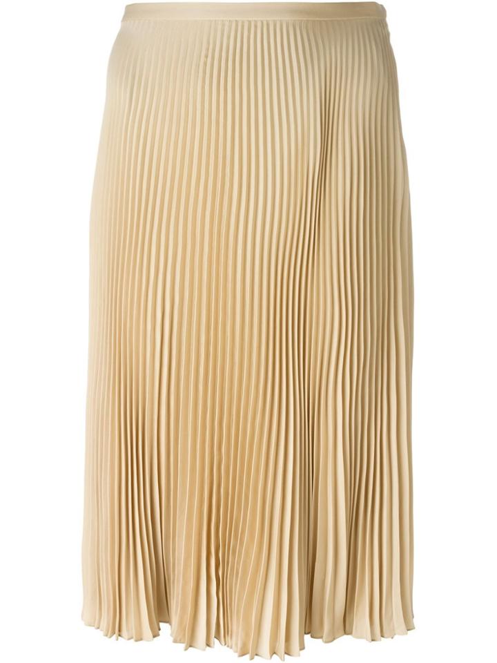 Ralph Lauren Pleated Skirt - Nude & Neutrals