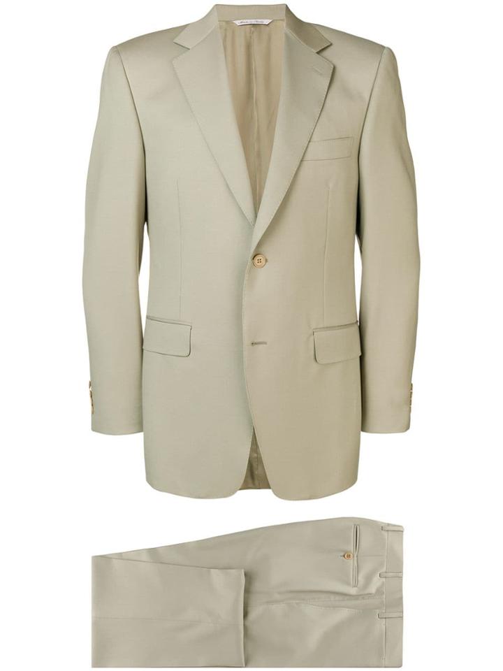 Canali Boxy Fit Suit - Neutrals