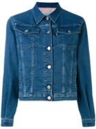 Maison Kitsuné - Denim Jacket - Women - Cotton/polyester - M, Blue, Cotton/polyester