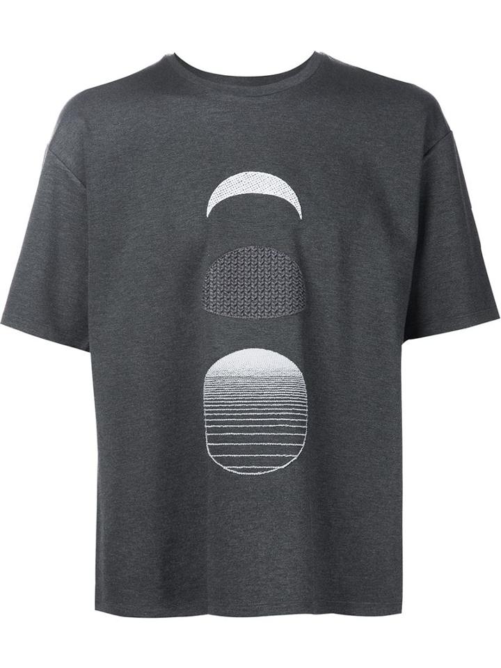 Wooyoungmi 'lunar Eclipse' Wide Sleeve T-shirt