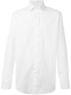 Etro Paisley Jacquard Shirt, Men's, Size: 39, White, Cotton
