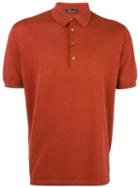 Loro Piana Classic Polo Shirt, Men's, Size: Xxxl, Yellow/orange, Cotton