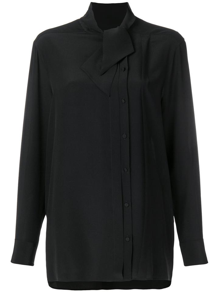 Valentino Pussy Bow Blouse - Black
