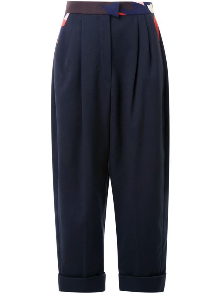 Delpozo Dropped Crotch Pants