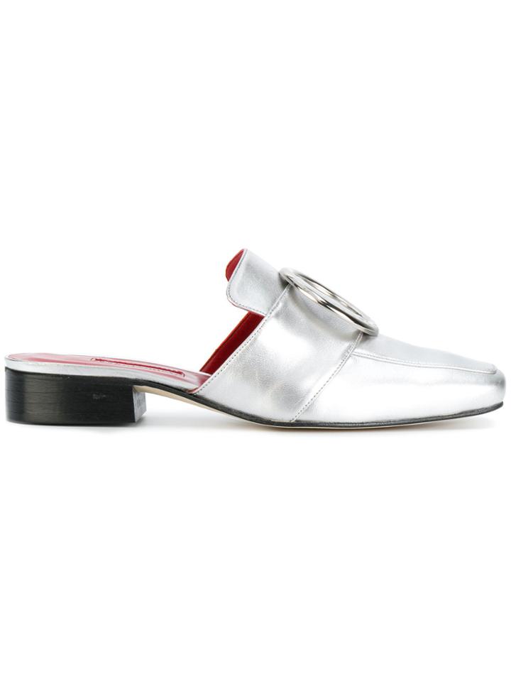 Dorateymur Petrol Mules - Grey