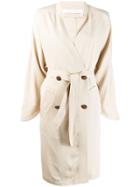 See By Chloé Fluid City Trench Coat - Neutrals