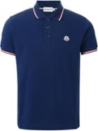 Moncler Classic Polo Shirt, Men's, Size: Xxl, Blue, Cotton