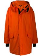 Raf Simons X Templa Oversized Ski Jacket - Orange