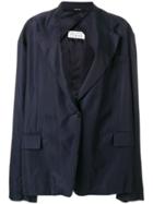 Maison Margiela Oversized Blazer-style Jacket - Blue