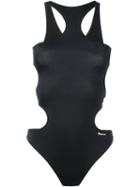 Dsquared2 Cut Out Detail Swimsuit, Women's, Size: 40, Black, Polyamide/spandex/elastane