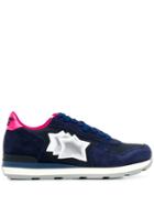 Atlantic Stars Side Logo Sneakers - Blue
