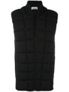 Stone Island Padded Zipped Gilet, Men's, Size: Large, Black, Polyamide/polyester