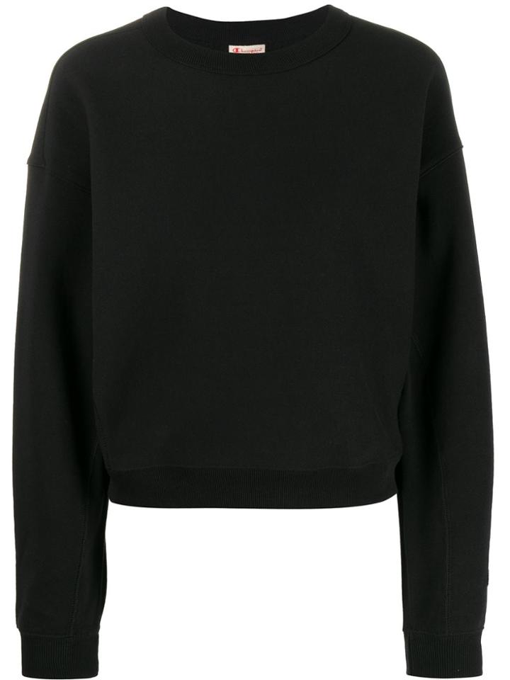 Champion Oversized Fit Sweatshirt - Black