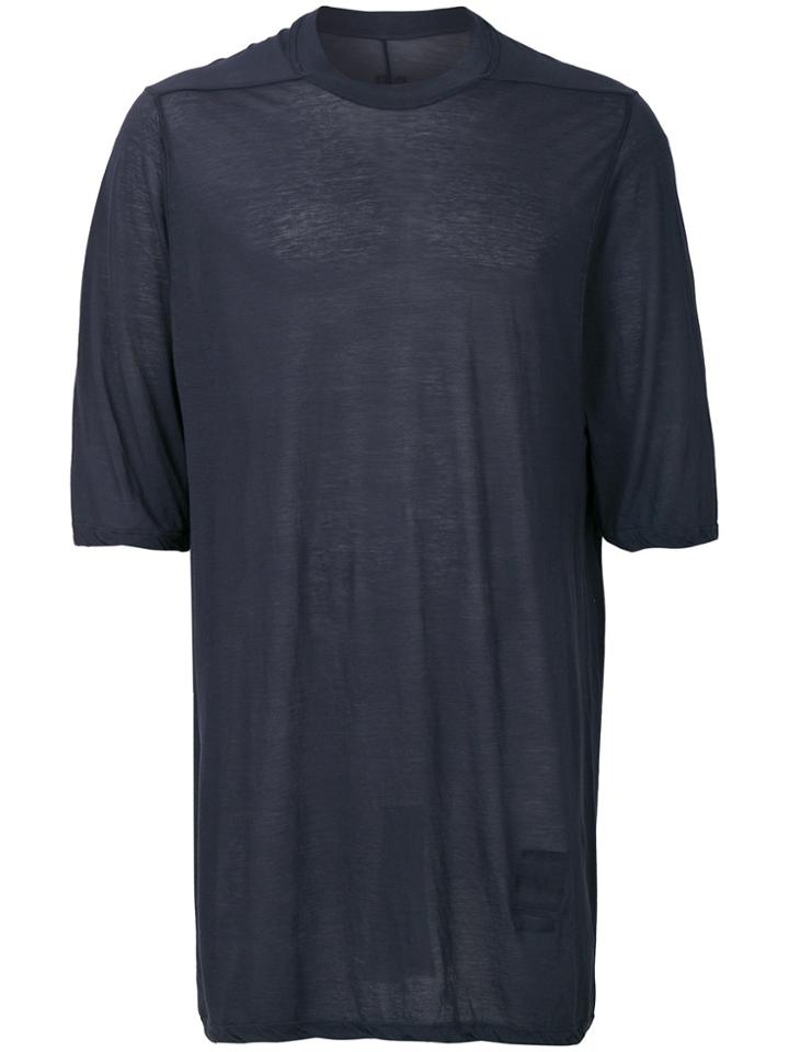 Rick Owens Drkshdw Loose Fit T-shirt - Blue