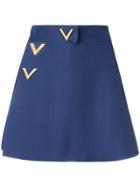 Valentino Cady Mini Skort - Blue