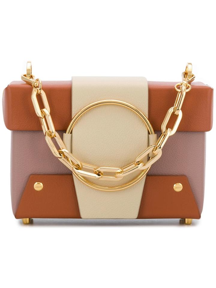 Yuzefi Asher Box Bag - Brown