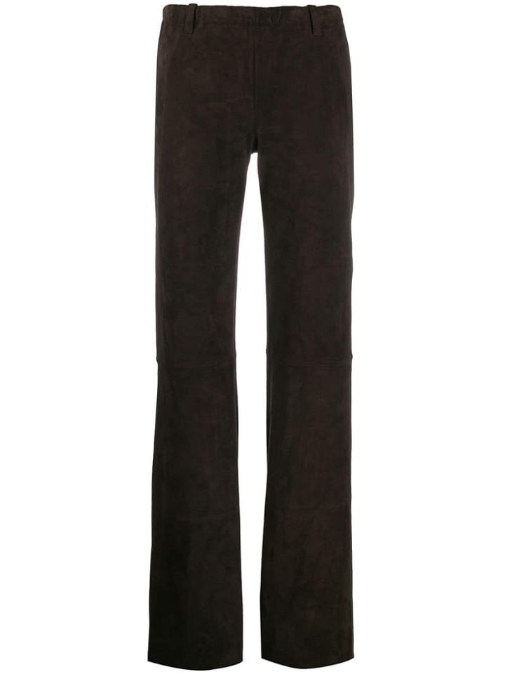 Stouls Oswald Velour Trousers - Brown