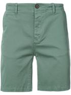 Cuisse De Grenouille Plain Bermuda Shorts - Green