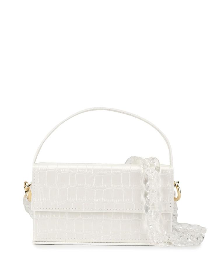 L'afshar Ida Small Box Bag - White