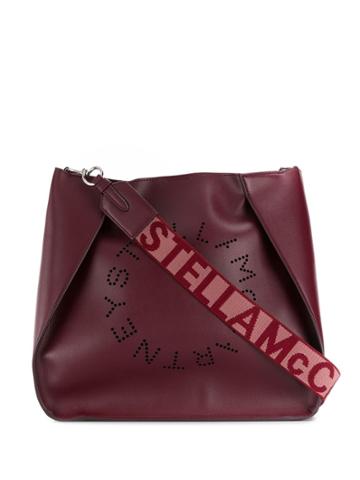 Stella Mccartney Stella Logo Shoulder Bag - Red