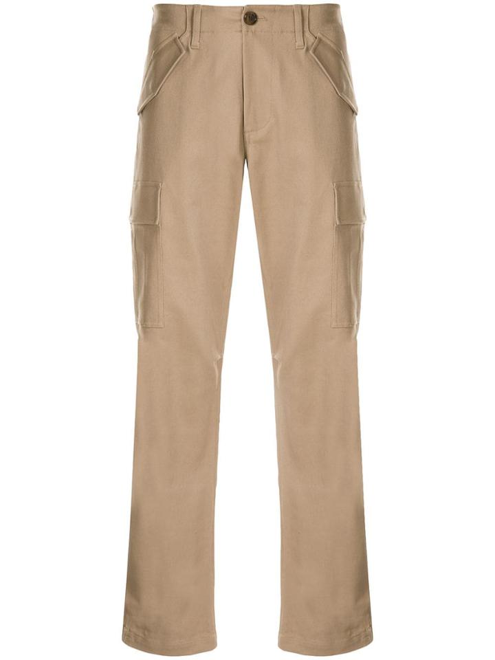 Ports V Pocket Cargo Trousers - Brown