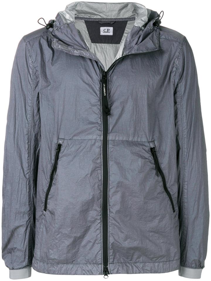 Cp Company Hooded Rain Jacket - Grey