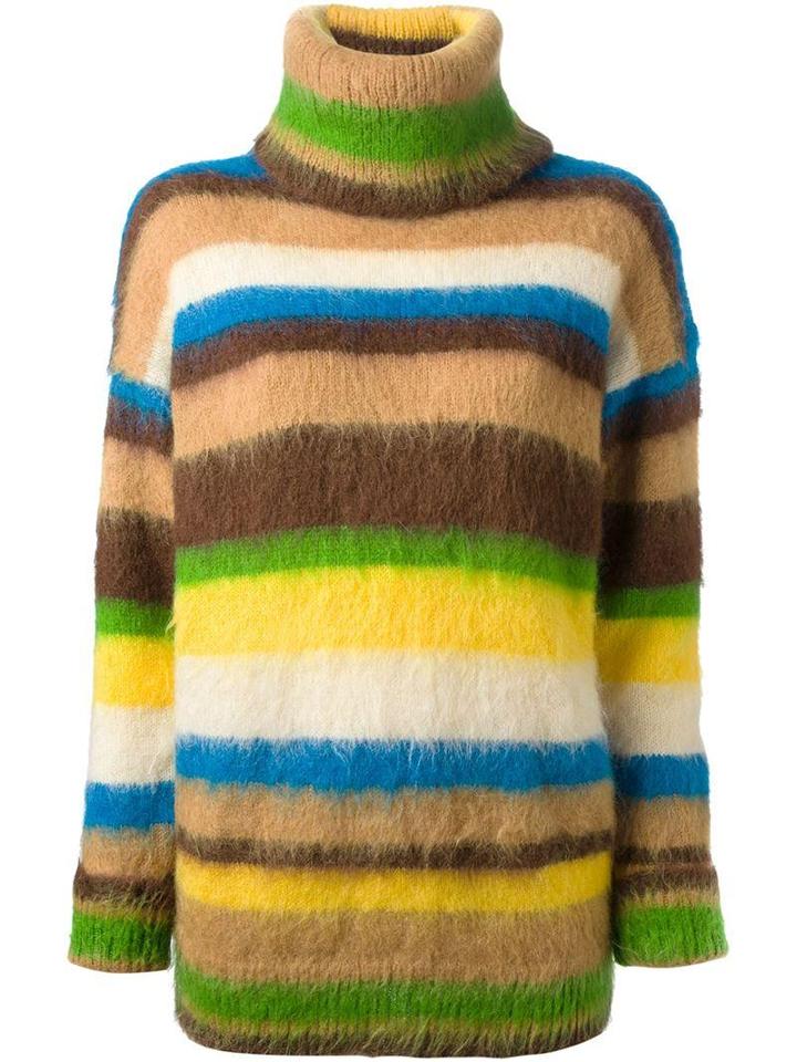 Kansai Yamamoto Vintage Knit Roll Neck Sweater