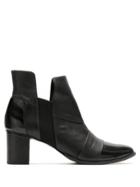 Gloria Coelho Panelled Mid Calf Boots - Black