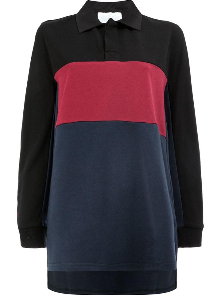 Koché Color Block Polo Shirt - Blue