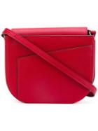 Valextra - Twist Shoulder Bag - Women - Leather - One Size, Red, Leather