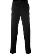 Boss Hugo Boss Tailored Trousers, Men's, Size: 50, Black, Cotton/spandex/elastane