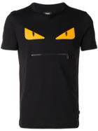 Fendi Embroidered Bag Bugs T-shirt - Black