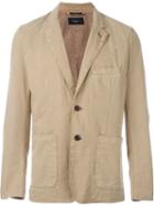 Paul Smith Jeans Two Button Blazer, Men's, Size: L, Nude/neutrals, Cotton/linen/flax