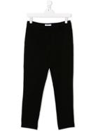 Dondup Kids Teen Tailored Slim Trousers - Black