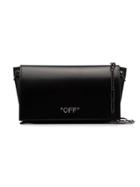 Off-white 'ofwht Off Lthr Shdr Pin Strp' - Black