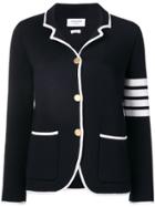 Thom Browne 4-bar Double-face Sport Coat - Blue