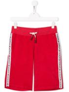 Tommy Hilfiger Junior Flag Trim Sports Shorts - Red