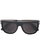 Retrosuperfuture 'flat Top Franic Silver' Sunglasses, Adult Unisex, Black, Acetate