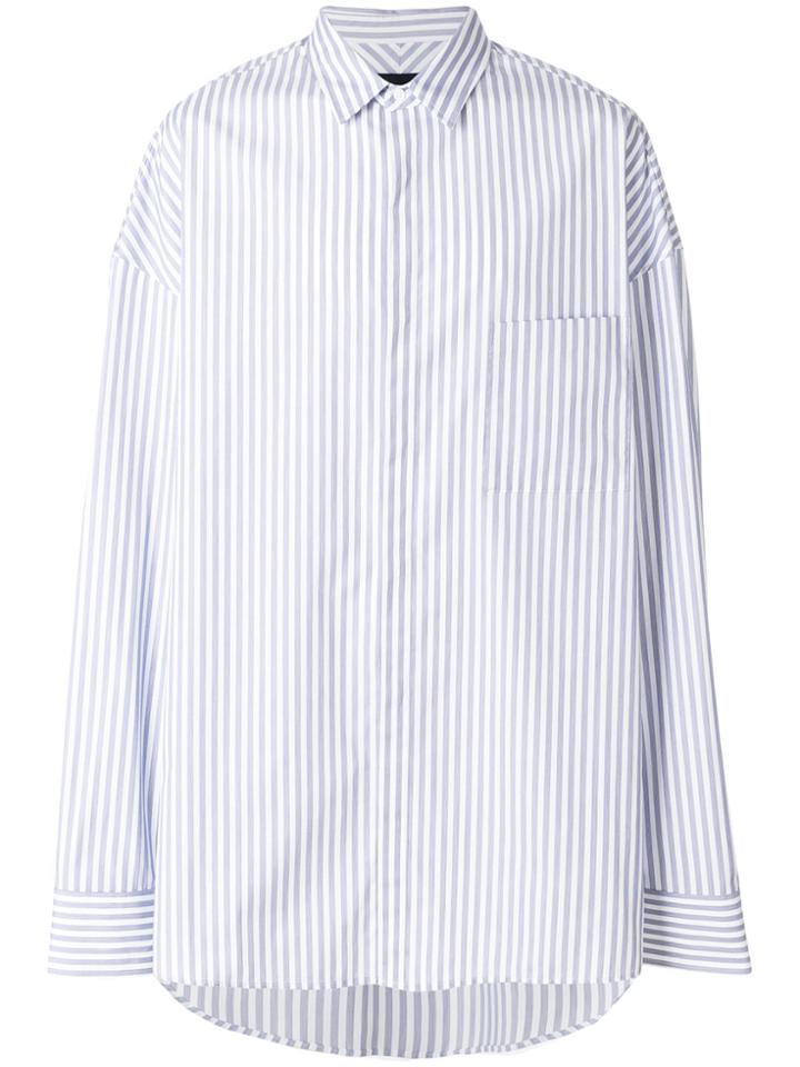 Juun.j Striped Shirt - Blue