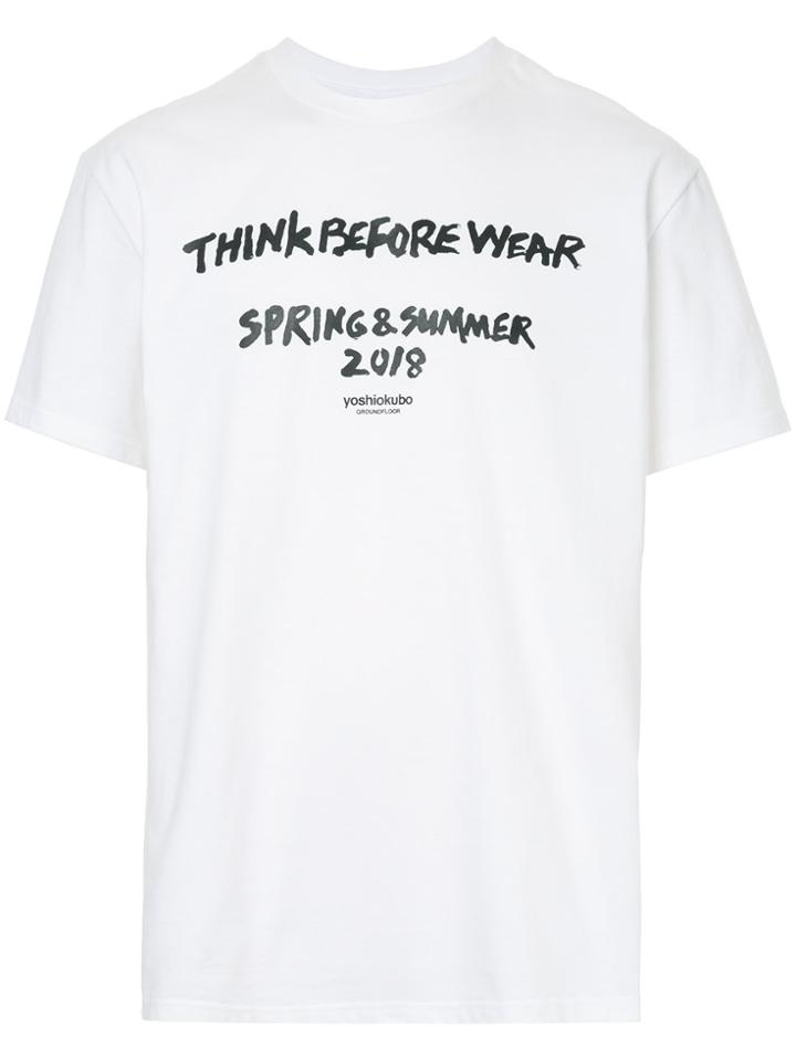 Yoshiokubo Crew Neck T-shirt - White