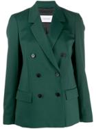 Calvin Klein Double Breasted Trouser Suit - Green